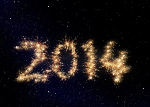 New Years Day fireworks celebration